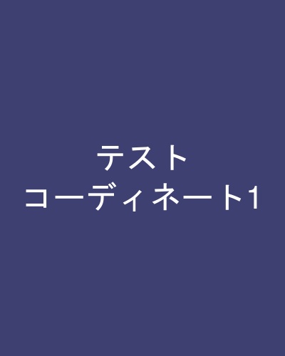 テストコーディネート1